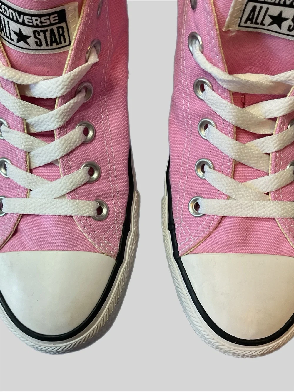 CONVERSE Chuck Taylor All Star Pink LoTop 9 Womens 153875F Ox Street Unisex 7/M